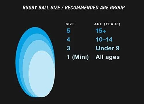 MITRE STADE RUGBY BALL SIZE 4 2 MITRE STADE RUGBY BALL SIZE 4 - Image 2