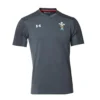 Under Armour Wales WRU 17/18 Training Rugby Shirt Adults Grey