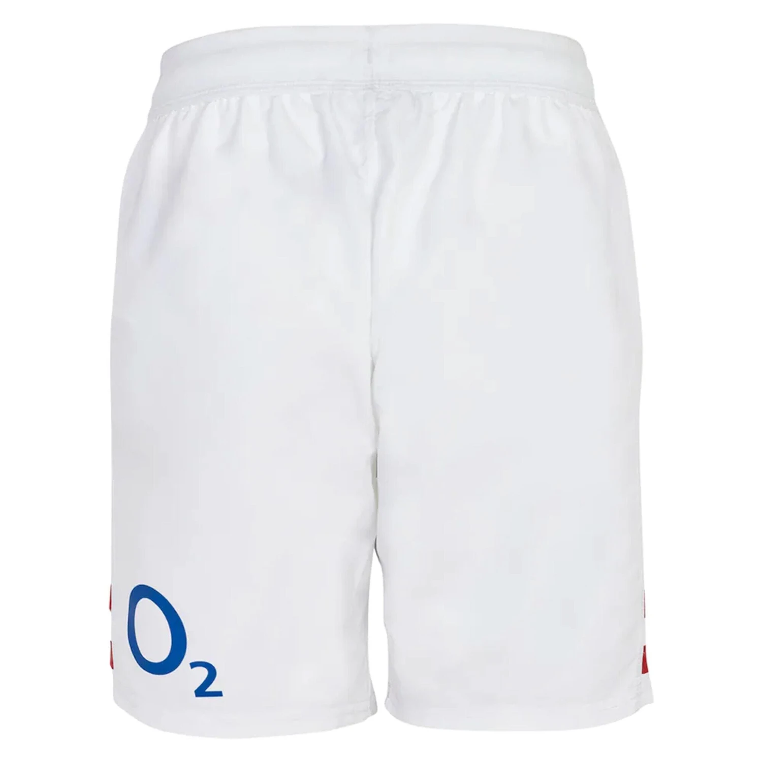 UMBRO England Rugby Mens 22/23 Replica Home Shorts (White/Claret Red) 2 UMBRO England Rugby Mens 22/23 Replica Home Shorts (White/Claret Red) - Image 2