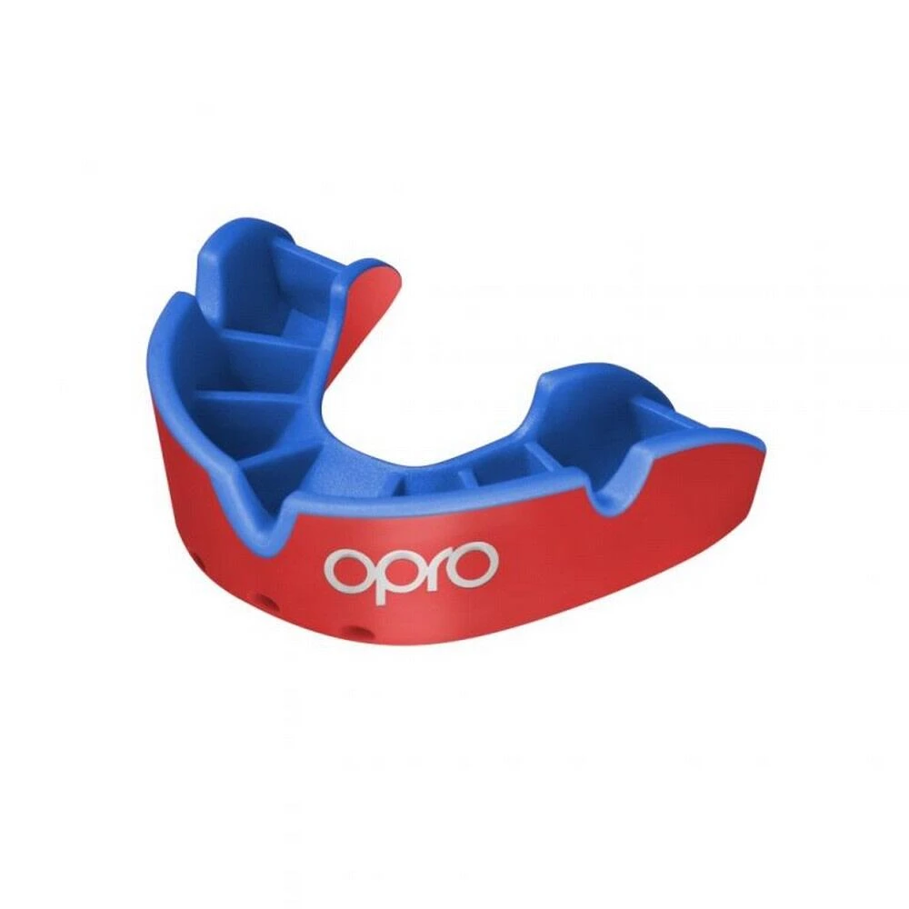Unisex Adult Silver Mouthguard (Red/Blue) 1 Unisex Adult Silver Mouthguard (Red/Blue)