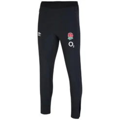 UMBRO England Rugby Mens 22/23 Presentation Tracksuit Bottoms (Black)