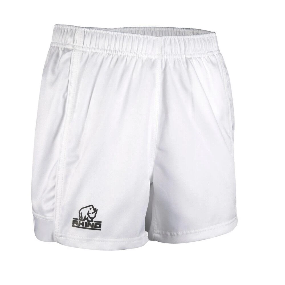 RHINO Mens Auckland Rugby Shorts (Black) 9 RHINO Mens Auckland Rugby Shorts (Black) - Image 9