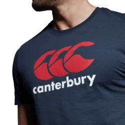 Canterbury Adult Rugby Short-Sleeved CCC Logo T-Shirt - Navy Blue -Rugby Discount Store k3d191ef7f86917232d75adf9a1587458 scaled