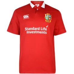 Canterbury British & Irish Lions 2017 Classic S/S Rugby Shirt Red