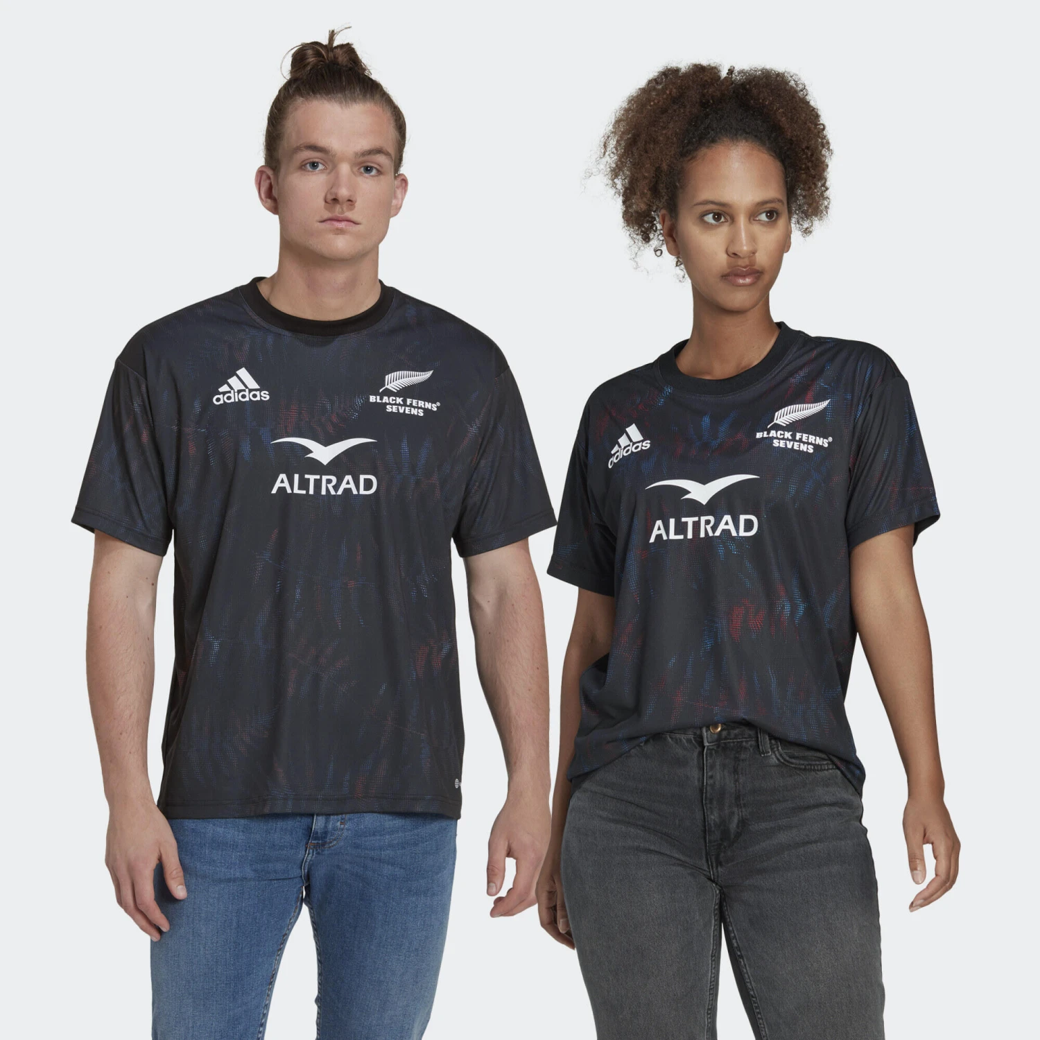 ADIDAS Black Ferns Sevens Home Tee (Gender Neutral) 1 ADIDAS Black Ferns Sevens Home Tee (Gender Neutral)