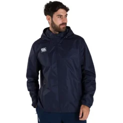 Canterbury Mens Club Waterproof Jacket (Black) -Rugby Discount Store k5749ea952268379c053ef5e1079a29f2