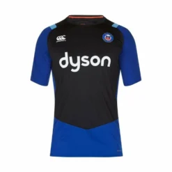 Canterbury CCC Bath Vapodri S/S Training Rugby Shirt 17/18 Black