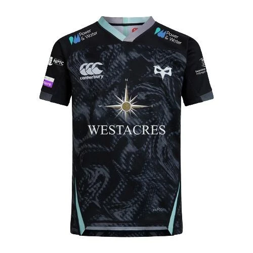 Canterbury CCC Ospreys Vapodri Home Kids Rugby Shirt 20/21 Black 1 Canterbury CCC Ospreys Vapodri Home Kids Rugby Shirt 20/21 Black