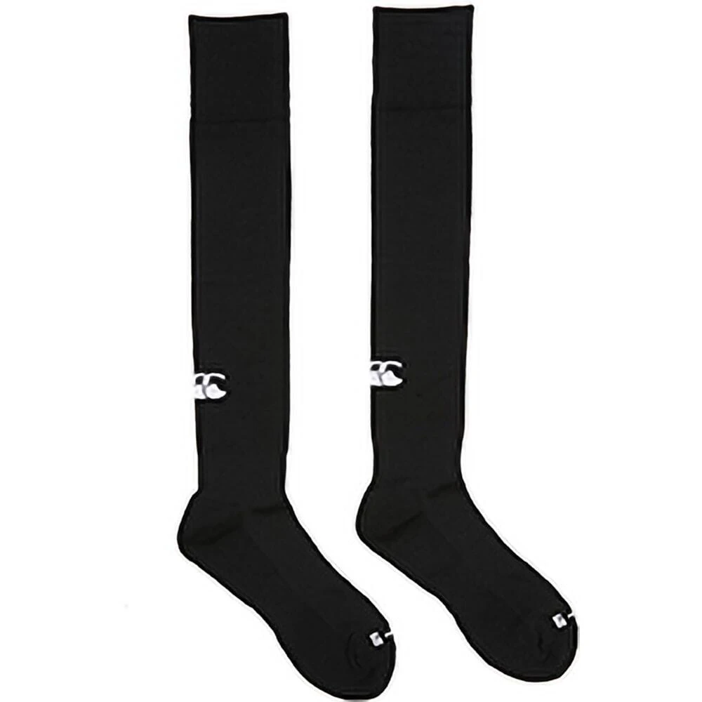 Canterbury Mens Playing Rugby Sport Socks (Black) 2 Canterbury Mens Playing Rugby Sport Socks (Black) - Image 2