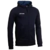 R500 Junior Rugby Club Jersey Zip-Up Jacket - Blue