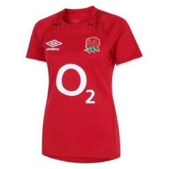 UMBRO Red Roses 22/23 England Rugby Third Jersey (Red)