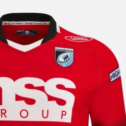 Macron Cardiff Rugby Kids Away Rugby Shirt 58554482 Red -Rugby Discount Store k7184fae85aacbb63ecd7dd61c2a93f1d