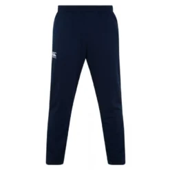 Canterbury Childrens/Kids Stretch Tapered Tracksuit Bottoms (Navy)