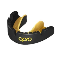 Unisex Adult Gold Self Fit Mouthguard (Black/Gold)