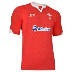 Under Armour Wales WRU Sevens Pathway Rugby Shirt Adults Red