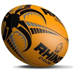 RHINO Cyclone Rugby Ball (Fluorescent Orange) -Rugby Discount Store k99cc113984225df4e934fedadc052516