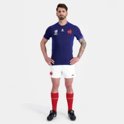 Le Coq Sportif Adult Short-Sleeved Rugby Shirt - France 2023 Replica -Rugby Discount Store ka2d24d8c445a1c1bc894093988936de1