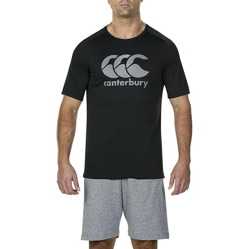 Canterbury Mens Vapodri TShirt (Black) 3 Canterbury Mens Vapodri TShirt (Black) - Image 3