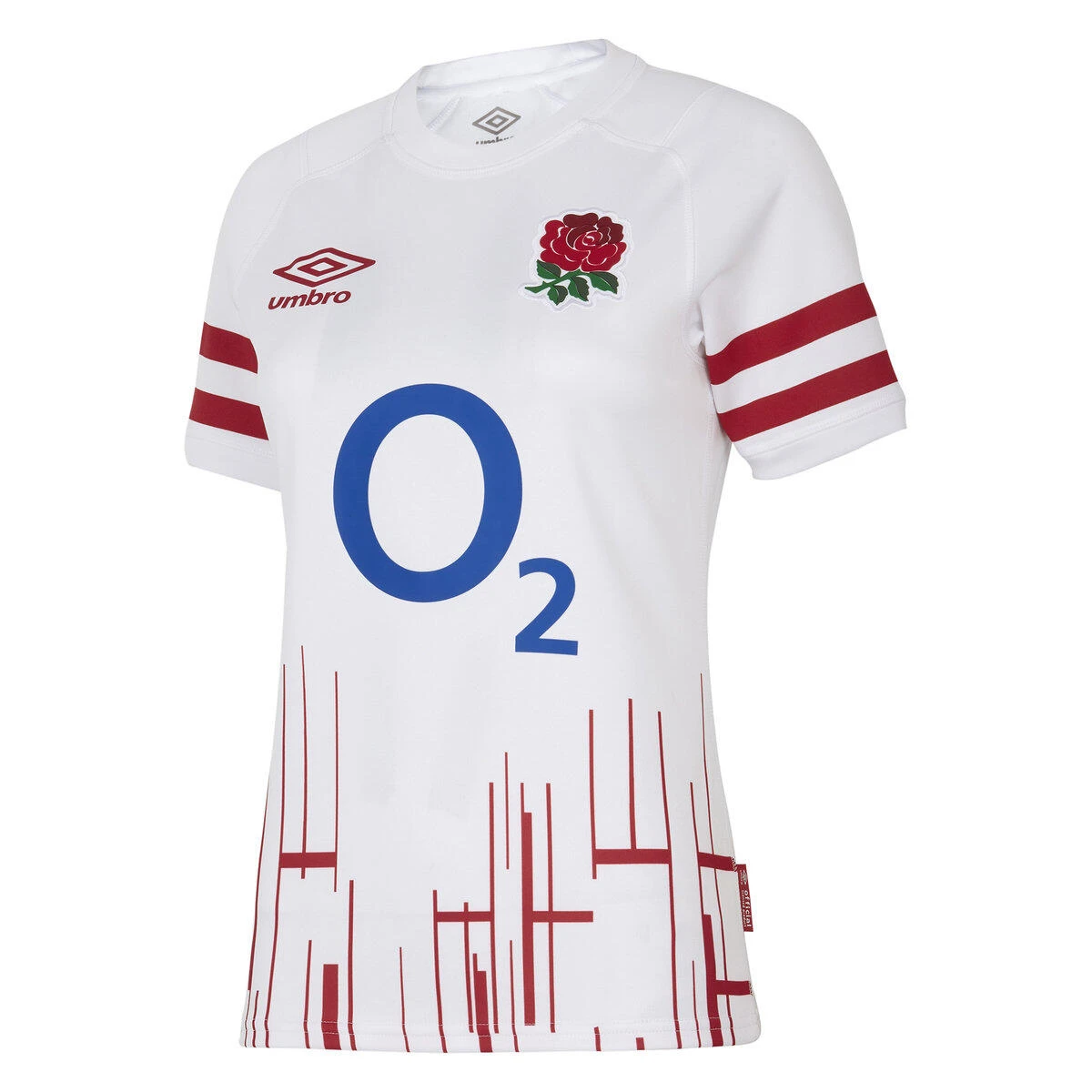 UMBRO England Rugby Womens/Ladies 22/23 Home Jersey (White) 1 UMBRO England Rugby Womens/Ladies 22/23 Home Jersey (White)