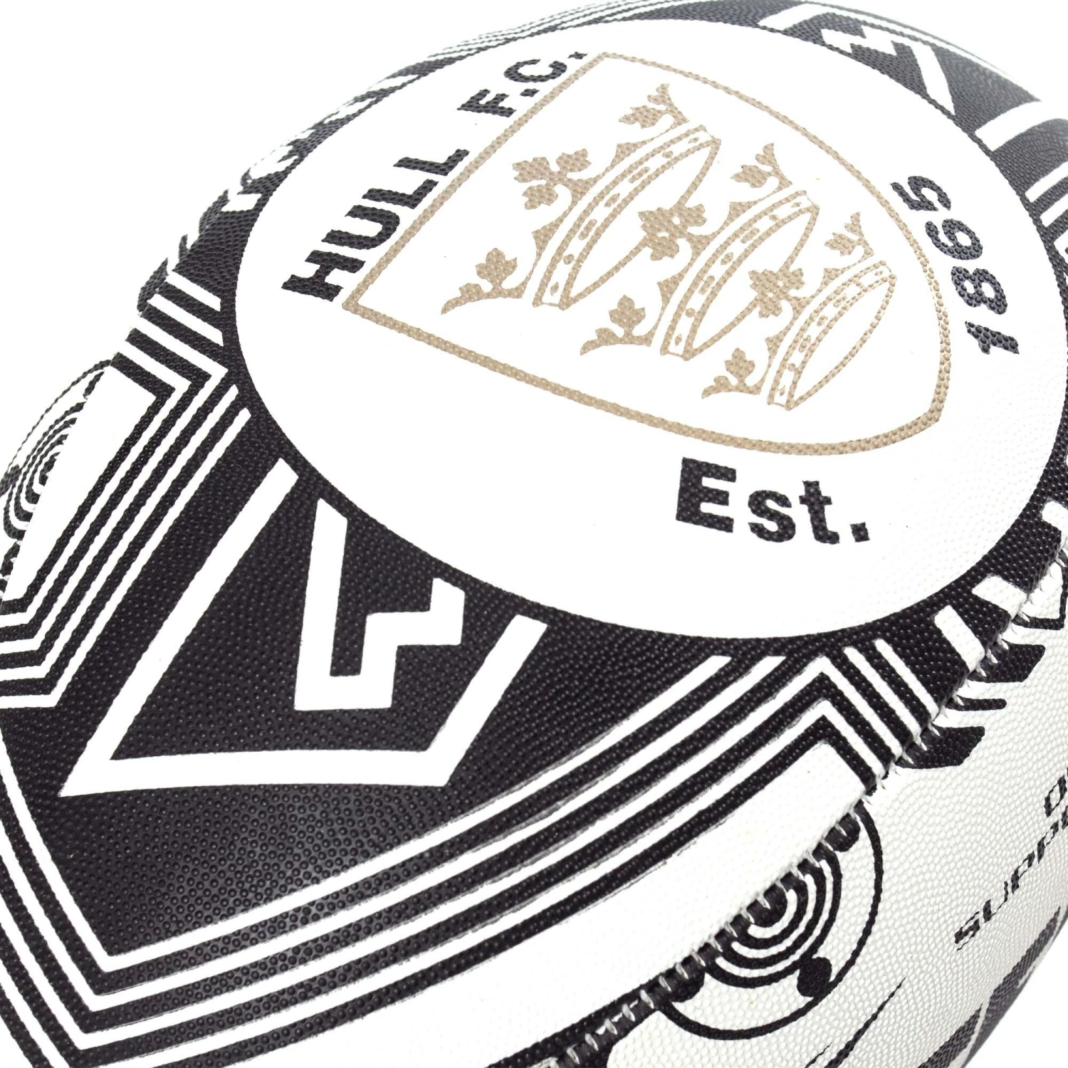 Steeden Super League 2023 Hull FC Supporter Ball 3 Steeden Super League 2023 Hull FC Supporter Ball - Image 3
