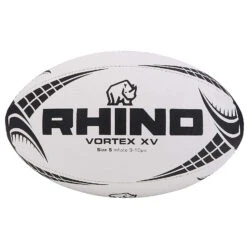 RHINO Vortex XV Rugby Ball (White)