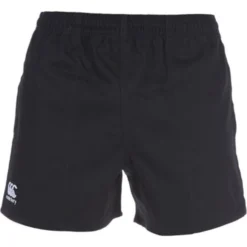 CANTERBURY PROFESSIONAL POLY SHORT JUNIOR, BLACK